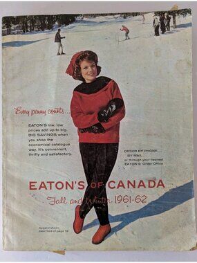 Eaton’s of Canada Fall & Winter 1961–1962 Catalog Canadian Vintage MCM Fashion
